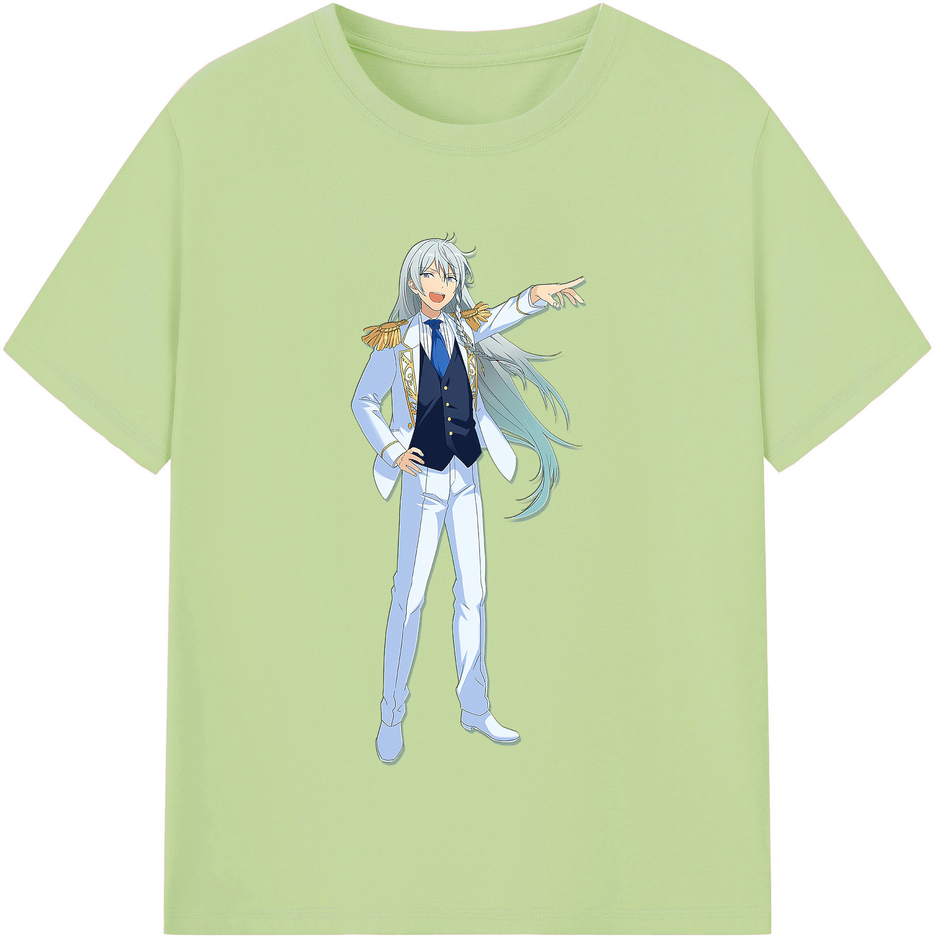 （画像用） あんさんぶるスターズ! Ensemble Stars 綿100％半袖Tシャツ（フロントプリント）